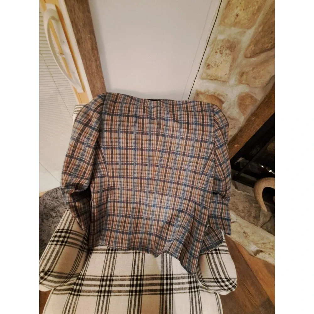 Vintage sports jacket ‎ gray multi mens